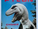 PYLON Chomp 1983 US ORG DB Recs Post-Punk New Wave LP Die-Cut Sleeve MINTY