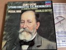 D244D 3 Saint-Saens 5 Piano Concertos Pascal Roge Charles Dutoit 3 LP Box Set