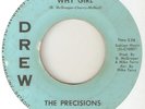 THE PRECISIONS Why Girl What I Want DREW DETROIT NORTHERN SOUL USA 45