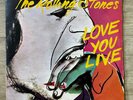 The Rolling Stones HYPER Rare Zimbabwe Pressing Love You Live Teal Bowie