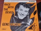 Gene Vincent Race With The DEVIL EP 1962 Capitol  EAP1 20345 EX-/EX-Rare