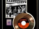 LED ZEPPELIN BLACK DOG GOLD RECORD WITH REPRODUCTION AUTOGRAPHS NON RIAA RARE