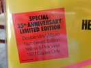 SEX PISTOLS NEVER MIND THE BOLLOCKS 35TH ANNIVERSARY YELLOW/PINK VINYL NUMBERED