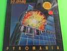 DEF LEPPARD PYROMANIA  LP EX SHRINK HAS HYPE STICKER
