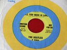 BEATLES  ALL YOU NEED IS LOVE  RARE PROMO  BABY YOU'RE A RICH MAN  VG++ ROCK