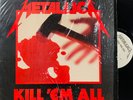 METALLICA Kill Em All 1983 Silver Megaforce MRI 069 Thrash LP VG+/EX HEAR