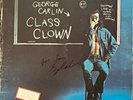 SIGNED 1972 George Carlin Class Clown Vinyl Record Little David Records Vintage
