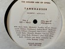 TANNHAUSER AND LOHENGRIN EJS 504 THE GOLDEN AGE OF OPERA PRIVATE RARE VTG #30