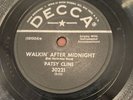 Decca 78 RPM Patsy Cline - Walkin After Midnight / A Poor Man’s Roses 30221 V+