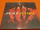 Peace In Love 2x LP Red Vinyl Gatefold Sleeve + Inners 2013 OOP