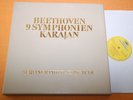 Karajan Beethoven 9 Symphonies DGG Signed Luxury Box '77 No. 346 of 1200 9LP NM