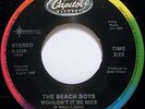The Beach Boys Good Vibrations / Wouldnt It Be Nice Vinyl Single 7inch