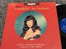 BETTIE PAGE RARE CHEESECAKE COVER GIRL ART LP BIZET CARMEN FOR ORCHESTRA ACORN