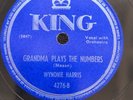 78 RPM Grandma Plays the Numbers Old Age Coming On Wynonie Harris King 4276