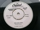 TOMMY SANDS   UK  45 CAPITOL  DEMO    SING BOY SING    CRAZY CAUSE I LOVE YOU
