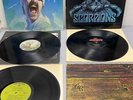 Scorpions & Alice Cooper Records Lovedrive Blackout Schools Out LP's OG Pressing