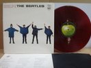 The Beatles / Help   Rare Japan Orig. RED WAX LP  w/Insert EX