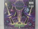 Rings of Saturn Ultu Ulla Green Mint Yellow Swirl with Blue Splatter Vinyl RARE