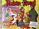 Walt Disney Robin Hood Vinyl LP and Book TESTED