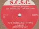 Channel 3 The Sweetest Thing Winsford 5th Anniversary Soul Northern Motown