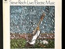 1st Pressing LP STEVE REICH LIVE/ELECTRIC MUSIC Columbia MS-7265 Fluxus Minimal