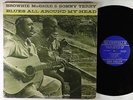Brownie McGhee & Sonny Terry - Blues All Around My Head LP - Bluesville Mono DG
