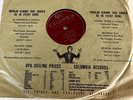 edith piaf 78 rpm la vie en rose columbia records with jacket c 1940s