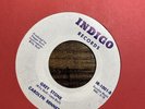 UNKNOWN FEMME FOLK ACID OUTSIDER 45 Carolyn Bennett Grey Stone NEW MEXICO Indigo
