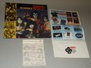 ORIGINAL 1977 KISS ALIVE II PROGRAM ORDER FORM & UNUSED TATTOO SHEET