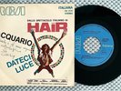 RENATO ZERO Loredana BERTÉ Nel CORO ● Raro 45° ACQUARIO / DATECI LUCE ● HAIR ●