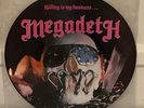 MEGADETH Killing is My Business VINTAGE Original PICTURE DISC