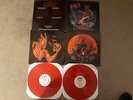 SLAYER Cun Full of Maggots DOUBLE RED LP + Angel of Death 2 LP