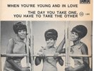 The Marvelettes 45 Pic Sleeve 1967 Young & In Love Brazil Tamla Motown Rare