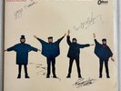 COA AUTOGRAPH BEATLES OP-7387 VINYL LP JAPAN Signed Red Vinyl John Lennon Paul