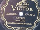 Benny Moten's Kansas City Orchestra Justrite Trouble In Mind Victor 78 RPM 21739