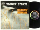 Lightnin' Hopkins - Lightnin' Strikes LP - Vee-Jay Mono VG+