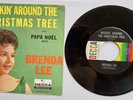 Brenda Lee ROCKIN' AROUND THE CHRISTMAS TREE 45 PS Decca 30776 1961 EX / VG+