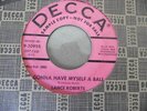 ROCKABILLY 45 LANCE ROBERTS ON DECCA DJ GONNA HAVE MYSELF A BALL