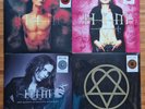 HIM | 4× LIMITED EDITION COLOURED VINYL RAZORBLADE ROMANCE LOVE METAL Ville Valo