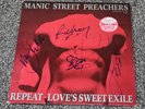 MANIC STREET PREACHERS fully signed 1991 REPEAT /LOVES SWEET 12