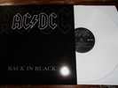 AC - DC   Back In Black   Farbige Vinyl LP  WHITE  VINYL  LIMITED EDITION