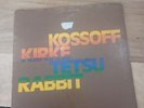 KOSSOFF KIRKE TETSU RABBIT 1972 1st Edition PINK RIM ISLAND VINYL GATEFOLD LP