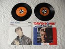 DAVID BOWIE HEROES SUNG IN FRENCH & GERMAN (HELDEN) TWO 1977 ORIGINAL 7