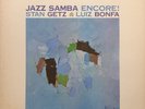 LP JAZZ / STAN GETZ & LUIZ BONFA / JAZZ SAMBA ENCORE / VERVE