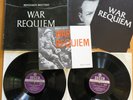 SET 252-3 ED1 Britten War Requiem Pears Dieskau Britten 2xLP Decca 1st WBG