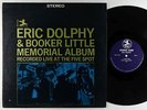 Eric Dolphy & Booker Little - Memorial Album LP - Prestige - PRST 7334 RVG VG+