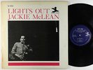 Jackie McLean - Lights Out LP - New Jazz - NJLP 8263 Mono DG VG+