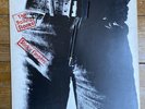 The Rolling Stones STICKY FINGERS w/ *STAR* METAL ZIP 1st PRESS VINYL LP A4/B4