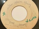 JOE WHITE - WHEN YOU ARE YOUNG / WANNA GO HOME 45 60'S JA SIR MIKE BLANK HEAR