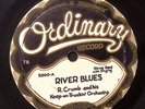 R. CRUMB RIVER BLUES / WISCONSIN WIGGLES  ORDINARY RECORDS 78 RPM 188-55